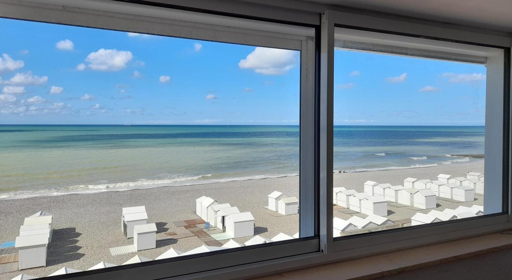 "Le Juguili" 46M2 En Front De Mer - 4 Personnes - Animaux Ok - Entierement Renove - Haut De Gamme - Wifi Mers-les-Bains Exterior foto